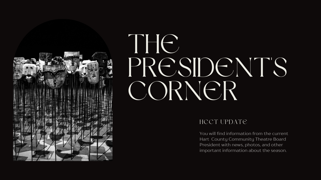 You are currently viewing The President’s Corner – S36 2015