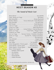 Read more about the article The Sound of Music Cast Announcement