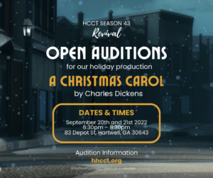 Read more about the article A Christmas Carol (Mortimer) – Audition Information