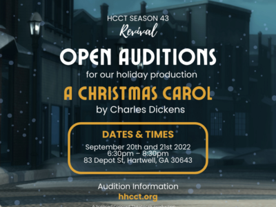A Christmas Carol (Mortimer) – Audition Information