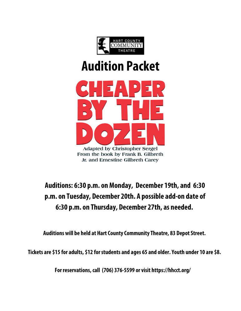 Audition Packet