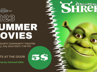 SHREK – Summer Movies at Hart County Community Theatre