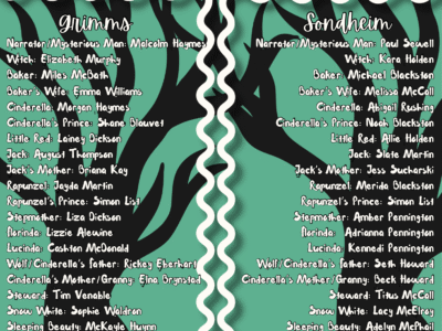 Cast List for Into The Woods