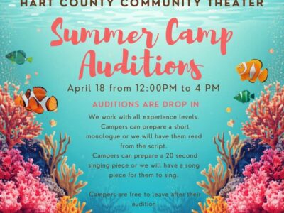 Finding Nemo Jr. Auditions
